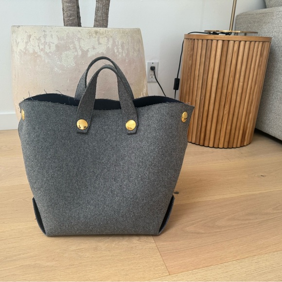 CELINE Wool Felt Orb Bag (Pre Owned) - Picture 3 of 6